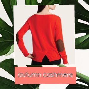Autumn Cashmere Orange Sweater